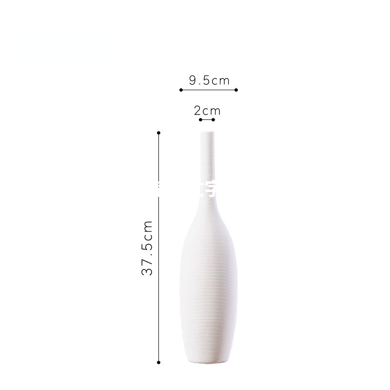 White Simple Vase