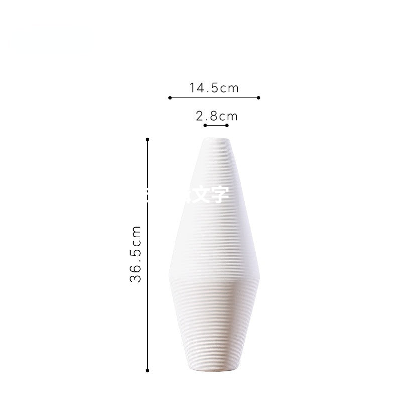 White Simple Vase