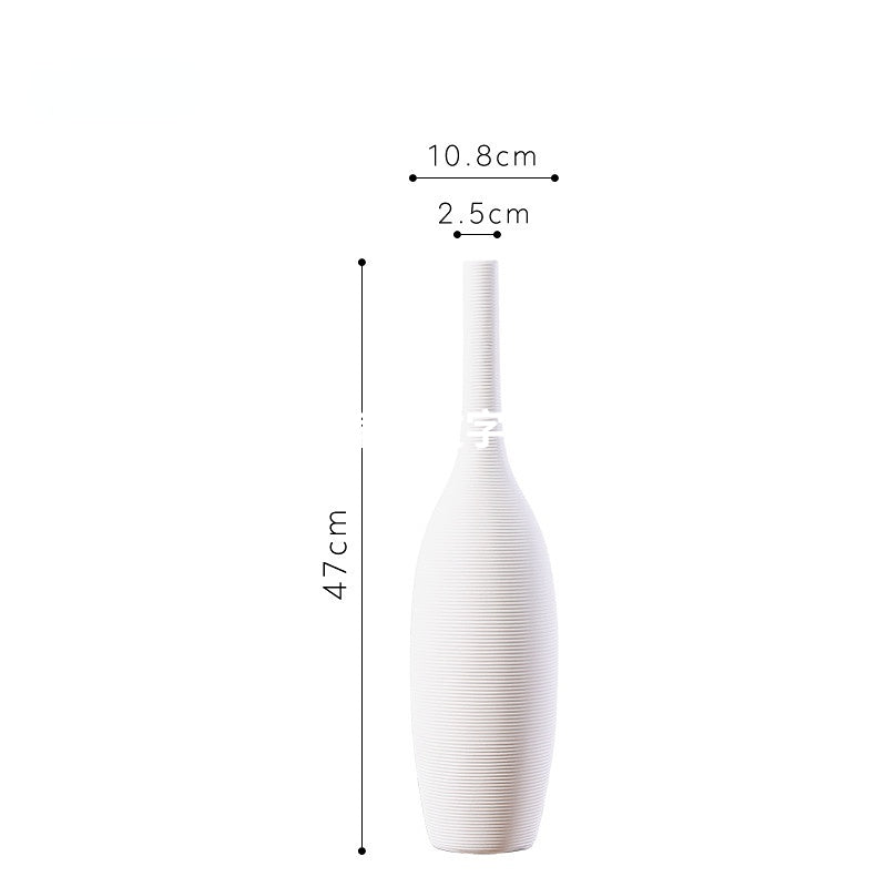 White Simple Vase