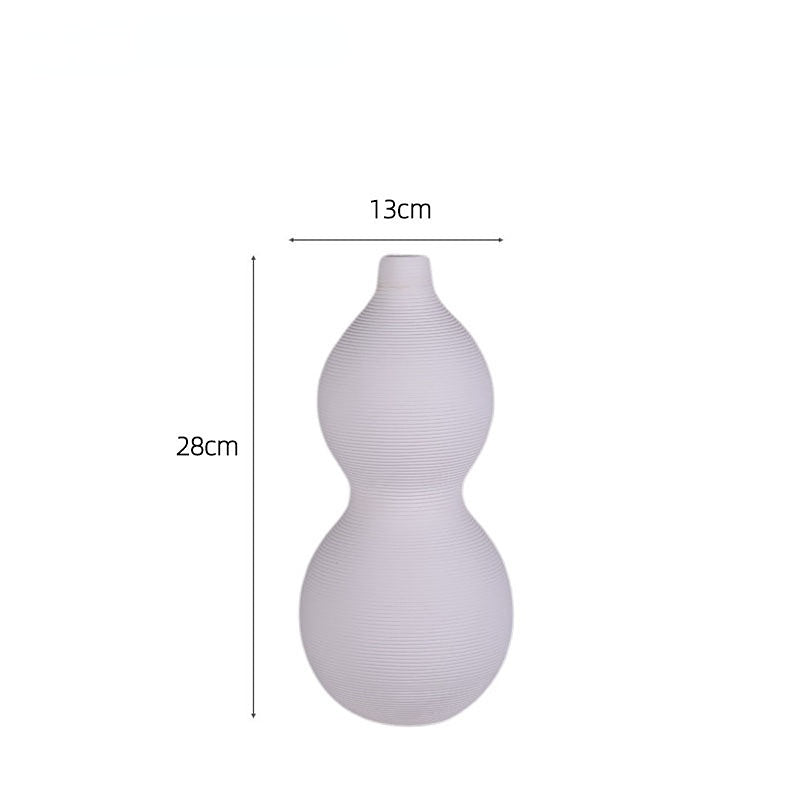 White Simple Vase