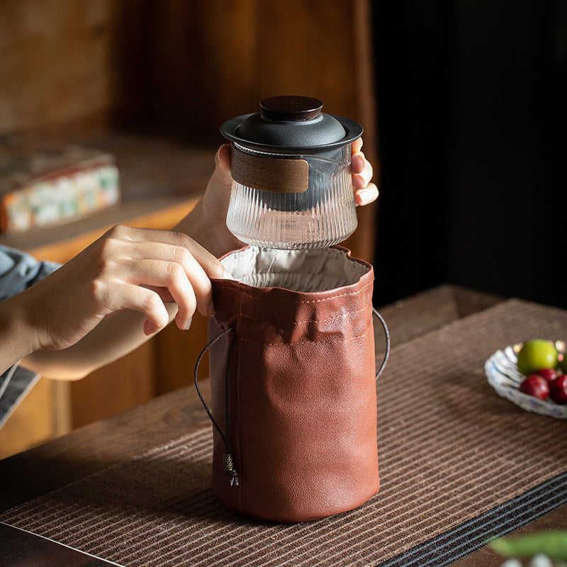 Portable Handbag Tea Cup