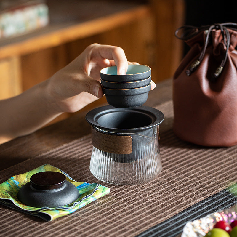 Portable Handbag Tea Cup