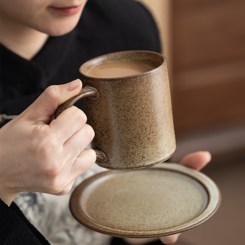 Handmade Kiln-turned Retro Mug 300ML