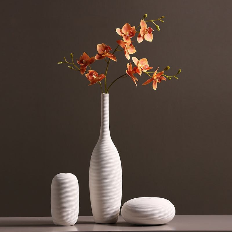 White Simple Vase