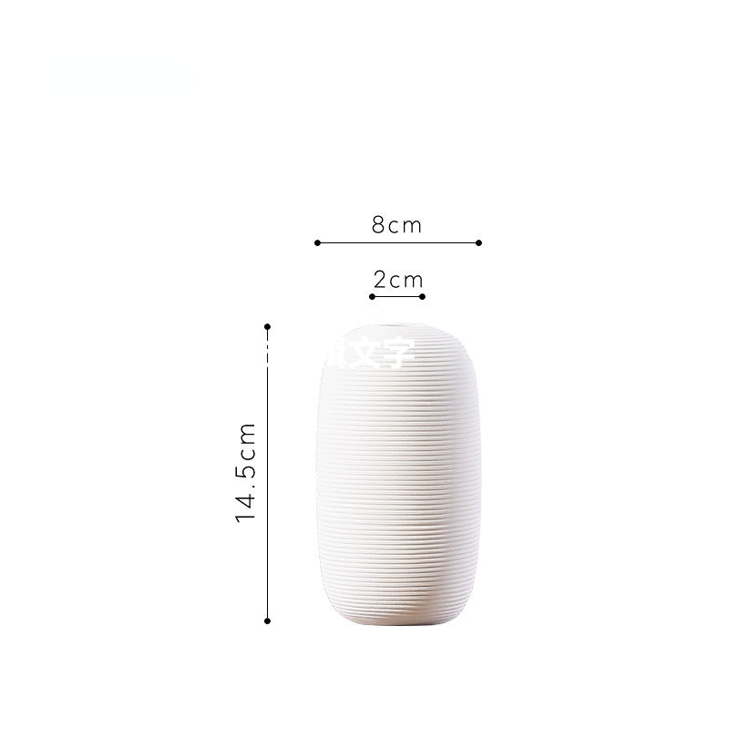 White Simple Vase